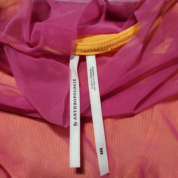 Anthropologie Draped Mesh Tank - Picture 4 of 8